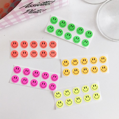 Mini Smile Sticker (60ea)