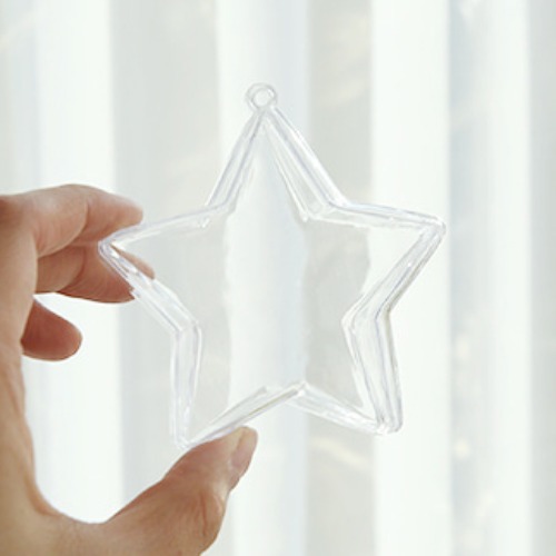 Clear Star Ornament 투명별오너먼트